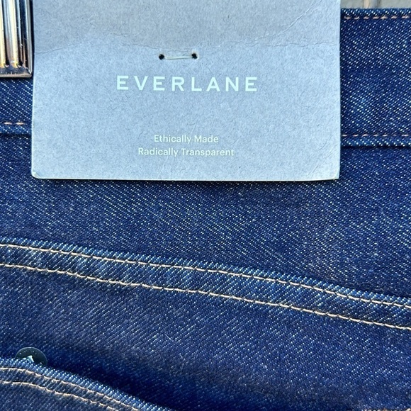NWT Everlane The Straight Skinny 4 Way Stretch Organic Jean The Uniform 32x38 - Picture 6 of 6